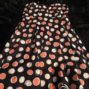 Polka Dot A-Line dress so very cute 🥰 comes without belt